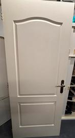 Witte binnendeur, Ophalen, Zo goed als nieuw, Binnendeur, 200 tot 215 cm