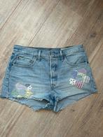 Levi’s 501 jeans short valt als maat 40/L, Verzenden, Zo goed als nieuw, Blauw, W30 - W32 (confectie 38/40)