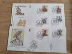 4. postzegels berlijn fdc 1967, Postzegels en Munten, Postzegels | Europa | Duitsland, Ophalen of Verzenden