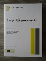 Rechtspraak Burgerlijk procesrecht - van Nispen / Jongb, Ophalen of Verzenden, Beta
