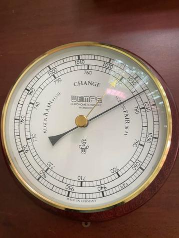 Wempe Barometer - Chronometerwerke Hamburg beschikbaar voor biedingen