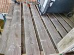 Hard houten schutting, Tuin en Terras, Schuttingen, Minder dan 3 meter, Ophalen of Verzenden, Hout, 1 tot 2 meter