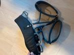 Klimgordel maat M met Schroefkarabijn en zekeringsapparaat, Sport en Fitness, Klimsport, Ophalen of Verzenden, Klimsport-accessoire