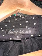 King Louie blouse, Kleding | Dames, Ophalen of Verzenden, Zo goed als nieuw, Maat 36 (S), Zwart