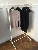 Metalen Kledingrek - Wit, Ophalen, Gebruikt, 100 tot 150 cm, Metaal