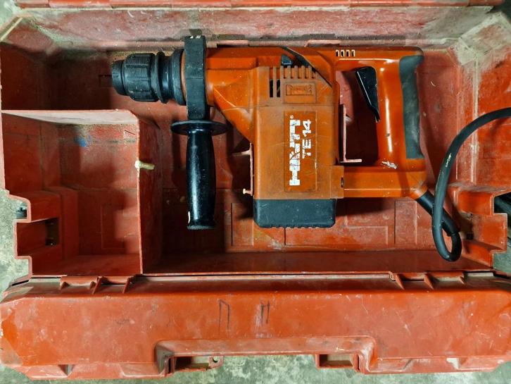 Hilti TE 14 klopboor boorhamer., Doe-het-zelf en Verbouw, Gereedschap | Boormachines, Gebruikt, Boor- en/of Breekhamer, 400 tot 600 watt