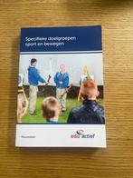 Specifieke doelgroepen sport en bewegen, Ophalen of Verzenden, Zo goed als nieuw, MBO, Bert Geenen