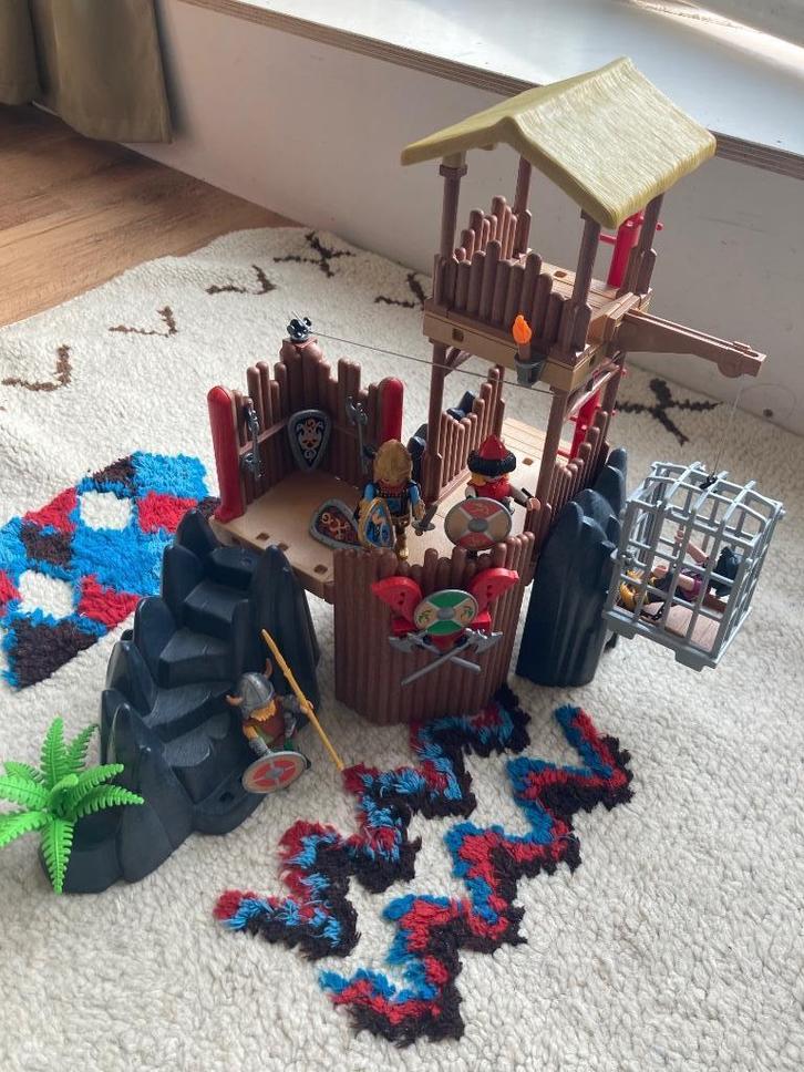 Playmobil history 4433 Vikingfort, Kinderen en Baby's, Speelgoed | Playmobil, Zo goed als nieuw, Complete set, Ophalen of Verzenden
