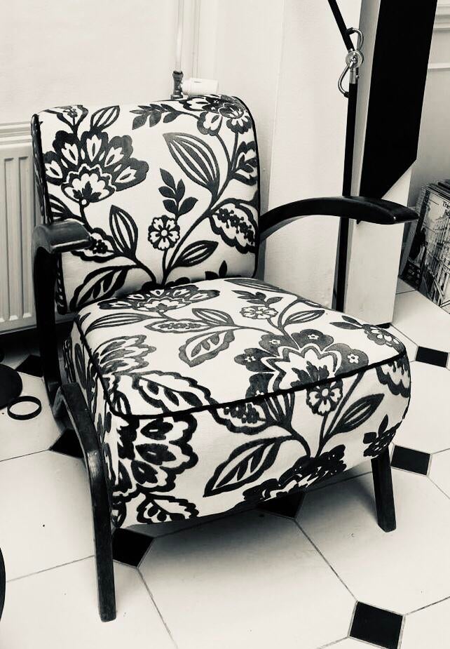 Jindrich Halabala H-275 Lounge Chair, Ophalen of Verzenden