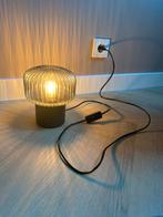 Tafellamp Acamar met lichtbron, Minder dan 50 cm, Ophalen of Verzenden, Glas, Zo goed als nieuw