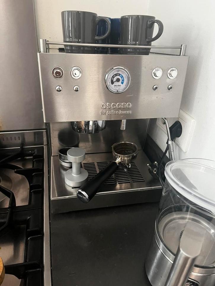 Ascaso steel duo, Witgoed en Apparatuur, Koffiezetapparaten, Gebruikt, Espresso apparaat, Ophalen