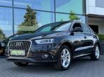 Audi Q3 2.0 TFSI quattro S-Line * Xenon / Led * Trekhaak * 1, Auto's, Audi, Zwart, 4 cilinders, Navigatiesysteem, Zwart