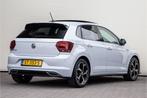 Volkswagen Polo 1.0 TSI R-Line Pano, Navi, DSG, LED 2018, Stof, Gebruikt, Adaptive Cruise Control, 116 pk