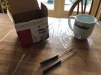Nieuwe Chocolade fondueset. Fondue set., Ophalen of Verzenden, Zo goed als nieuw, Waxinelicht, Fondueset