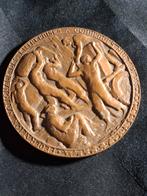 Bronzen penning paul landowski., Ophalen of Verzenden, Brons, Buitenland