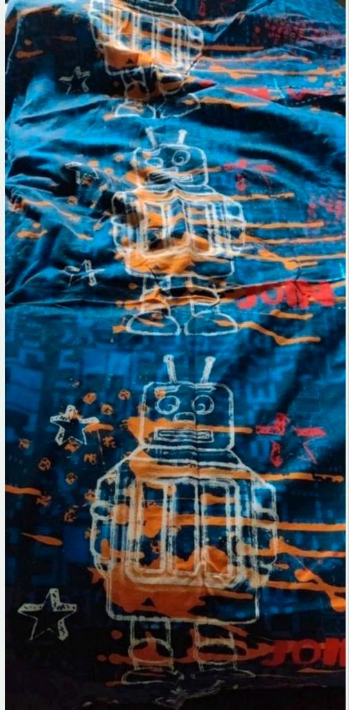 1 persoons flanellen dekbedovertrek met kussensloop., Huis en Inrichting, Slaapkamer | Beddengoed, Dekbedovertrek, Eenpersoons