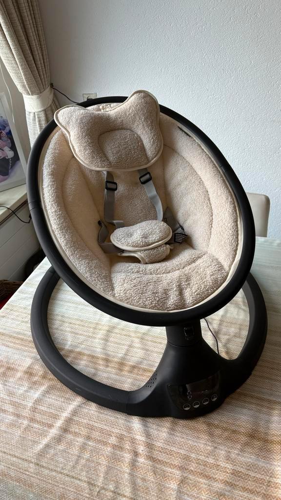 Elektrische Wipstoel/Schommelstoel - Perfect voor Baby!, Kinderen en Baby's, Kinderstoelen, Zo goed als nieuw, Overige typen, Gordel(s)