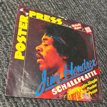 Jimi Hendrix Poster Press Flexi Single beschikbaar voor biedingen