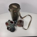 Wo2 Nederlandse Volox Draeger gasmasker set Rijkskeurm 033, Ophalen of Verzenden, Nederland, Embleem of Badge