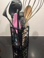 Zwarte Keukengerei Houder, Huis en Inrichting, Ophalen, Gebruikt