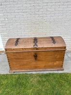 Antieke Opbergkist met Geheim Vak, Antiek en Kunst, Ophalen
