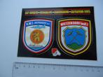 sticker oud Leger KMT West Duitsland Wietzendorf militair, Verzenden, Zo goed als nieuw, Bedrijf of Vereniging