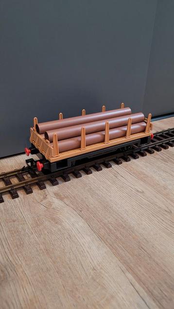 Playmobil 4104 trein rongen wagon 4105 Igb rails treinset  beschikbaar voor biedingen