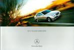 Brochure Mercedes C klasse Limousine 2002, Gelezen, Mercedes, Verzenden