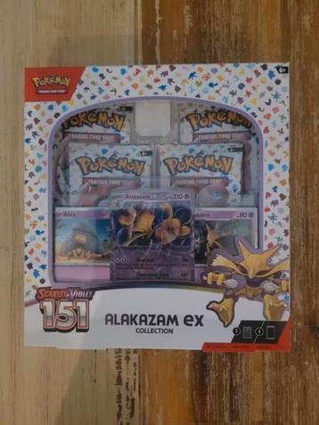 Pokemon 151 Alakazam EX Collection beschikbaar voor biedingen