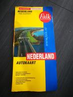 autokaart Nederland Falk, Boeken, Atlassen en Landkaarten, Nederland, Gelezen, Ophalen of Verzenden, 1800 tot 2000
