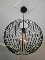 2 hanglampen zwart metaal, Ophalen, Zo goed als nieuw, Metaal, Minder dan 50 cm