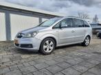 Opel Zafira 2005 1.8 Grijs, 7 persoons, panoramadak., Auto's, Opel, Te koop, Zilver of Grijs, Geïmporteerd, Benzine