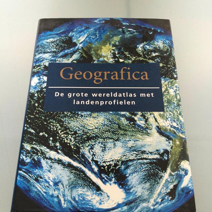 Geografica - Wereld Atlas, Boeken, Atlassen en Landkaarten, Nieuw, Landkaart, Wereld, 1800 tot 2000, Ophalen of Verzenden