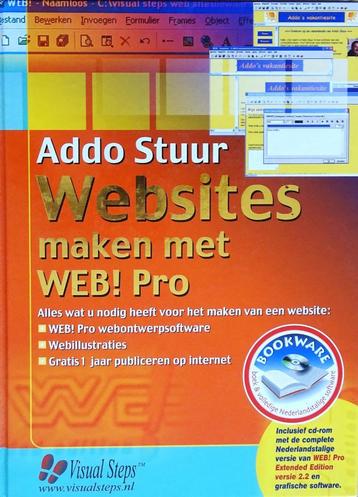 WEBSITES MAKEN MET WEB! PRO inclusief CD-ROM beschikbaar voor biedingen