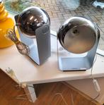 2 x massive tafellampen space age eye ball, Ophalen, Gebruikt, Onbekend, Onbekend