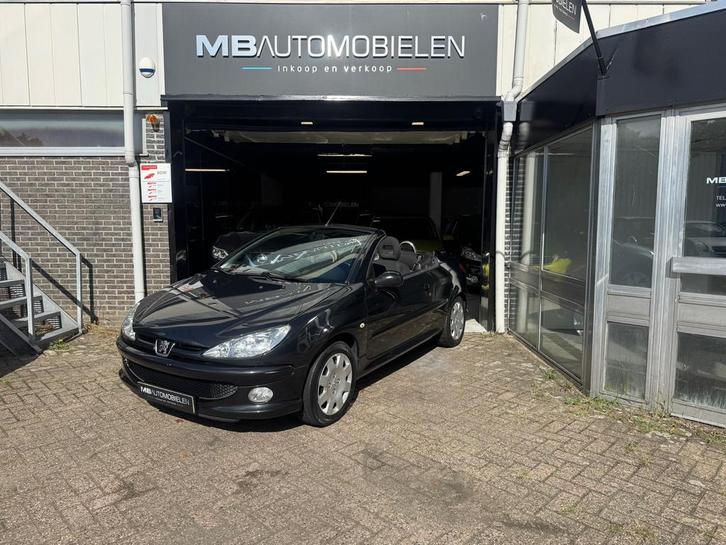 Peugeot 206 CC 1.6-16V/Cabrio/Apk/nette auto!, Auto's, Peugeot, Bedrijf, Te koop, ABS, Airbags, Boordcomputer, Centrale vergrendeling