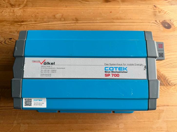 Cotek SP-700-212 omvormer, Caravans en Kamperen, Camper-accessoires, Gebruikt, Ophalen of Verzenden