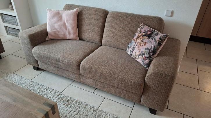 tweezitsbank, bijna nieuw, Huis en Inrichting, Banken | Bankstellen, Zo goed als nieuw, Rechte bank, Tweepersoons, 150 tot 200 cm