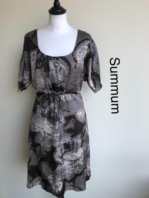 Summum Woman Jurk  {mt: 36} 3835-AR, Kleding | Dames, Jurken, Zo goed als nieuw, Maat 36 (S), Wit, Knielengte, Ophalen of Verzenden