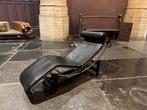 LC4 Chaise Lounge - Le Corbusier, replica, Huis en Inrichting, Banken | Sofa's en Chaises Longues, Eenpersoons, Leer, Ophalen of Verzenden