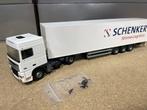 TEKNO DAF XF SCHENKER, Hobby en Vrije tijd, Ophalen of Verzenden, Zo goed als nieuw, Bus of Vrachtwagen, Tekno