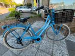 Blauw Crown fiets 26 inch., Gebruikt, Crown, Handrem, Ophalen