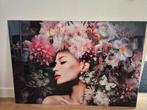 Te koop mooie print op glasplaat., Ophalen, 100 tot 125 cm, 75 cm of meer, Print