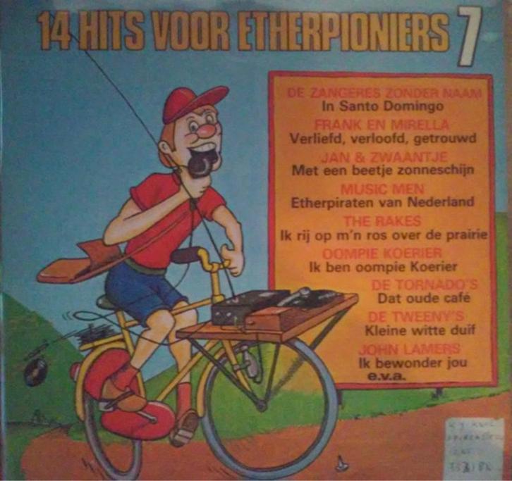 14 Hits Voor Etherpioniers 7, Cd's en Dvd's, Vinyl | Nederlandstalig, Zo goed als nieuw, Levenslied of Smartlap, 12 inch, Ophalen of Verzenden