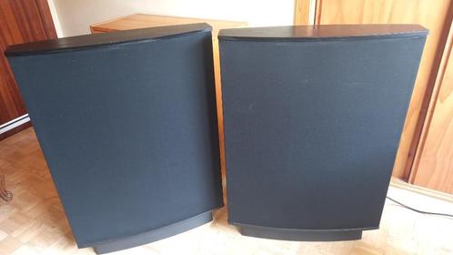 set Quad ESL63, werkt als nieuw, Audio, Tv en Foto, Luidsprekers, Zo goed als nieuw, Front, Rear of Stereo speakers, 120 watt of meer