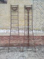 Oude metalen ladders, Ophalen, Gebruikt, Ladder, 2 tot 4 meter