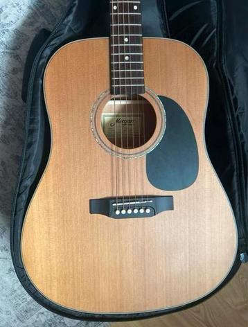 Morgan W103 Gitaar - Nieuwstaat! - incl. hoes en standaarden beschikbaar voor biedingen