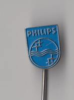 Philips Radio Blauw logo speldje, Gebruikt, Niet vindbaar, Niet vindbaar, Speldje of Pin