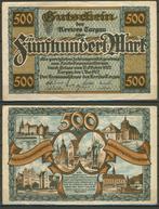 Torgau Sachsen 500 Mark 1922 Noodgeld Notgeld r-25 jdu Voor, Postzegels en Munten, Bankbiljetten | Europa | Niet-Eurobiljetten