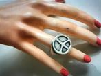 Uno de 50 ring (57) (110,- = 42,50) 16,85 PEACE TIENCE, Sieraden, Tassen en Uiterlijk, Ringen, Overige materialen, Nieuw, Ophalen of Verzenden